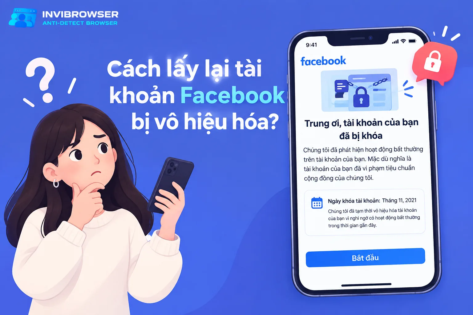 Tài khoản đang yên, bỗng nhiên “có biến”?: Dấu hiệu tài khoản sắp bị vô hiệu hóa