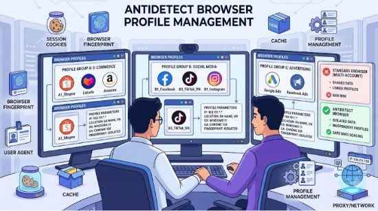 What Is an MMO Antidetect Browser? Manage Multiple MMO Accounts